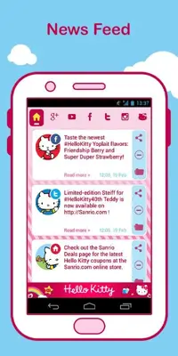 Hello Kitty Official Keyboard android App screenshot 5