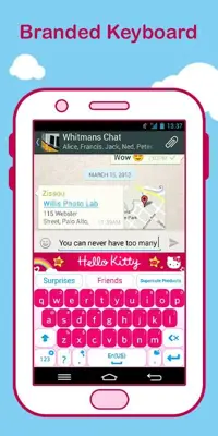 Hello Kitty Official Keyboard android App screenshot 6