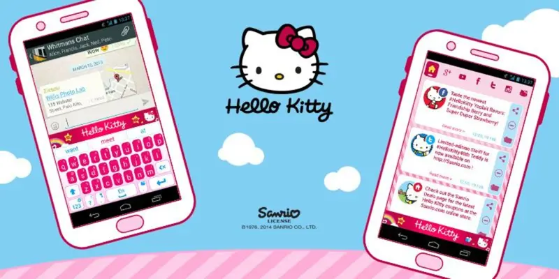 Hello Kitty Official Keyboard android App screenshot 7